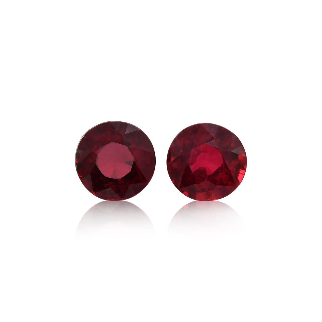 2.31 Carat Red MOZAMBICAN Round Ruby