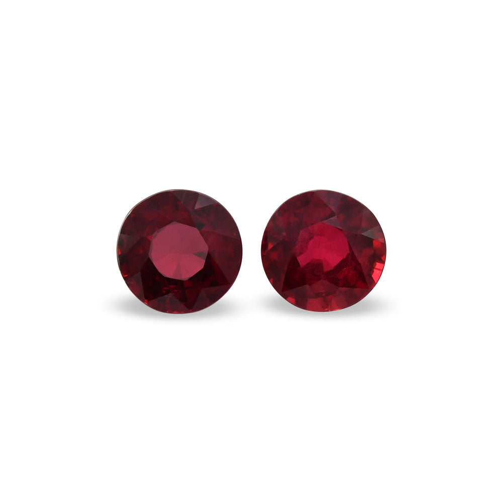 2.31 Carat Red MOZAMBICAN Round Ruby