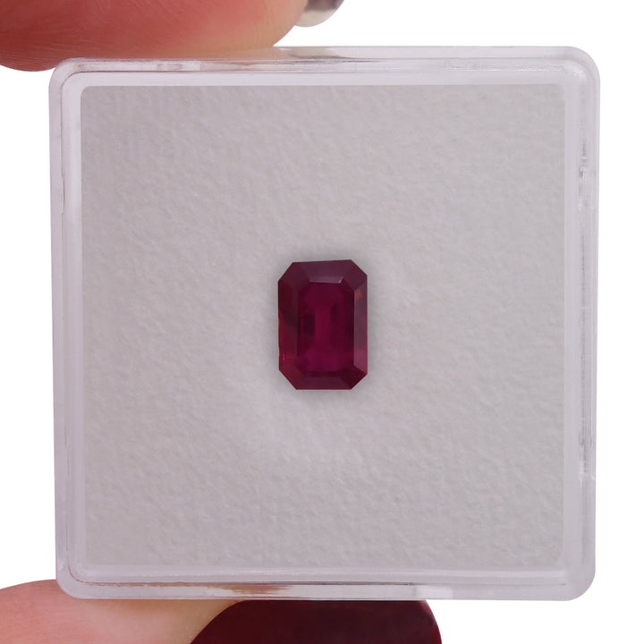 0.91 Carat Red MOZAMBIQUE Emerald Ruby