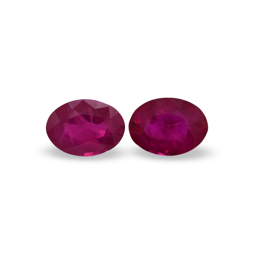 1.65 Carat Red MOZAMBICAN Oval Ruby
