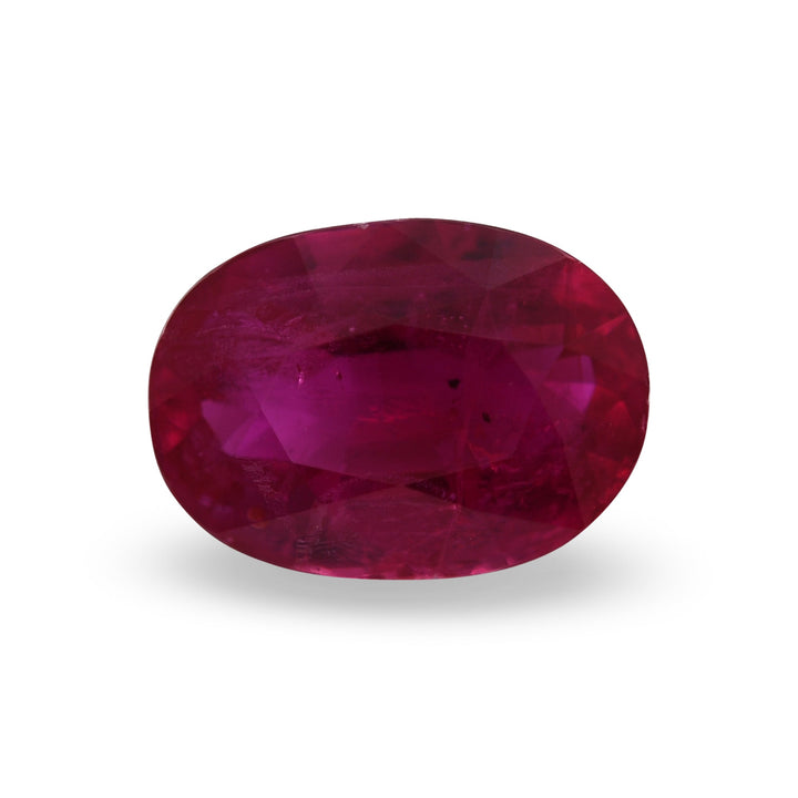 1.02 Carat Red MOZAMBIQUE Oval Ruby