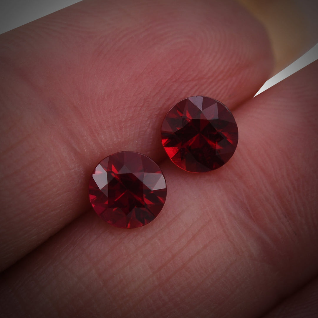 2.05 Carat Red MOZAMBICAN Round Ruby