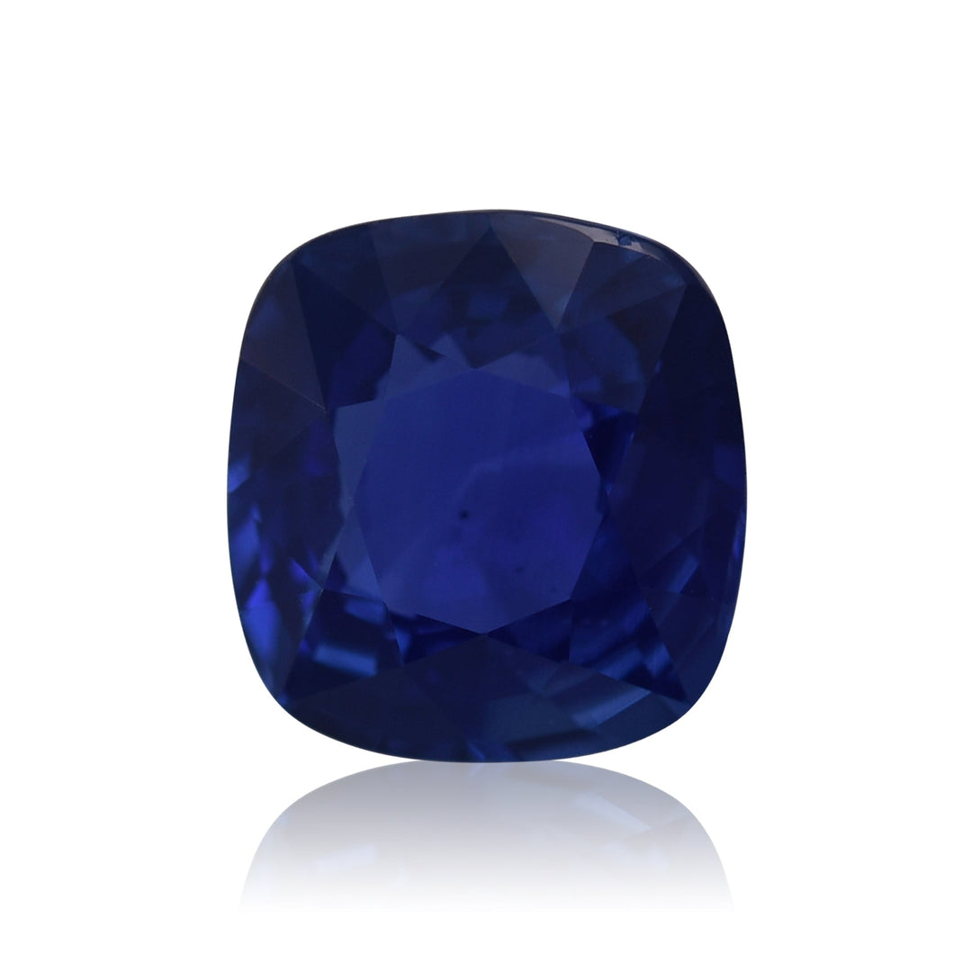 3.04 Carat Blue SRI LANKAN Cushion Sapphire CD