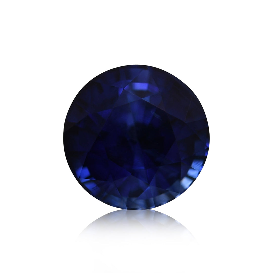 1.35 Carat Blue SRI LANKAN Round Sapphire