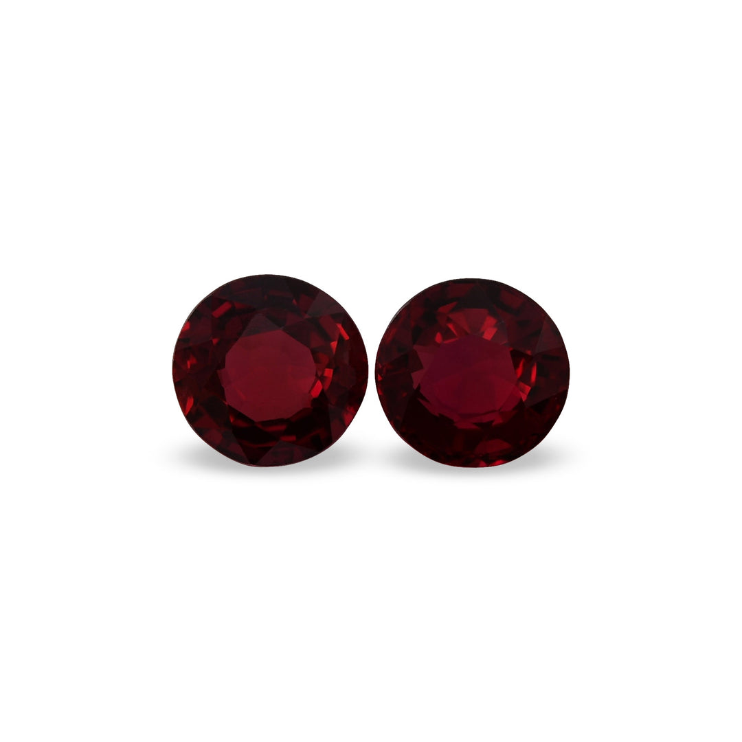 1.17 Carat Red MOZAMBICAN Round Ruby