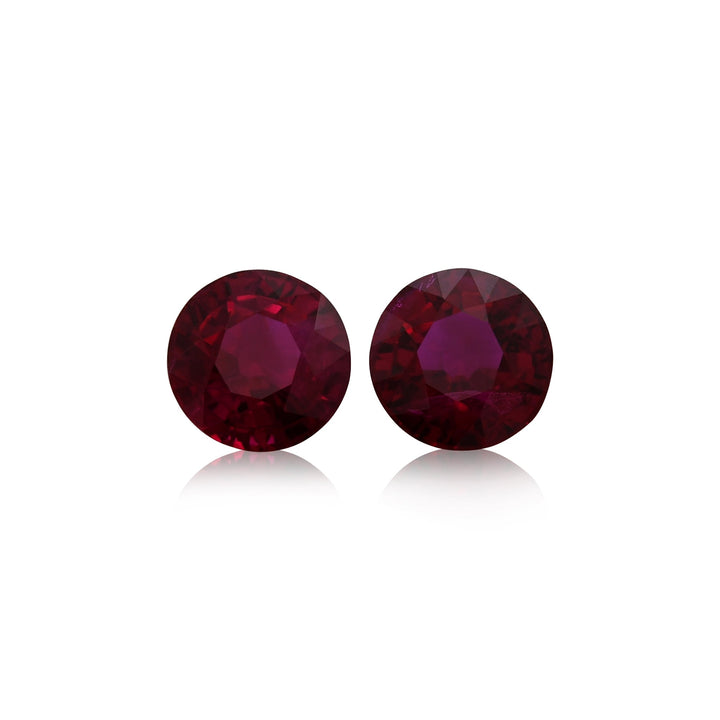 1.22 Carat Red MOZAMBICAN Round Ruby