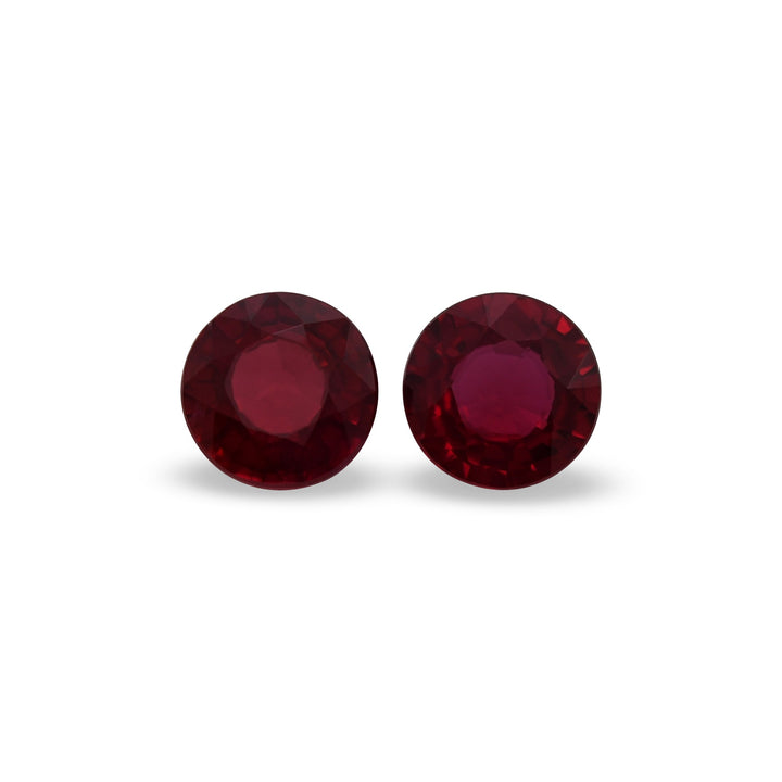 1.10 Carat Red MOZAMBICAN Round Ruby