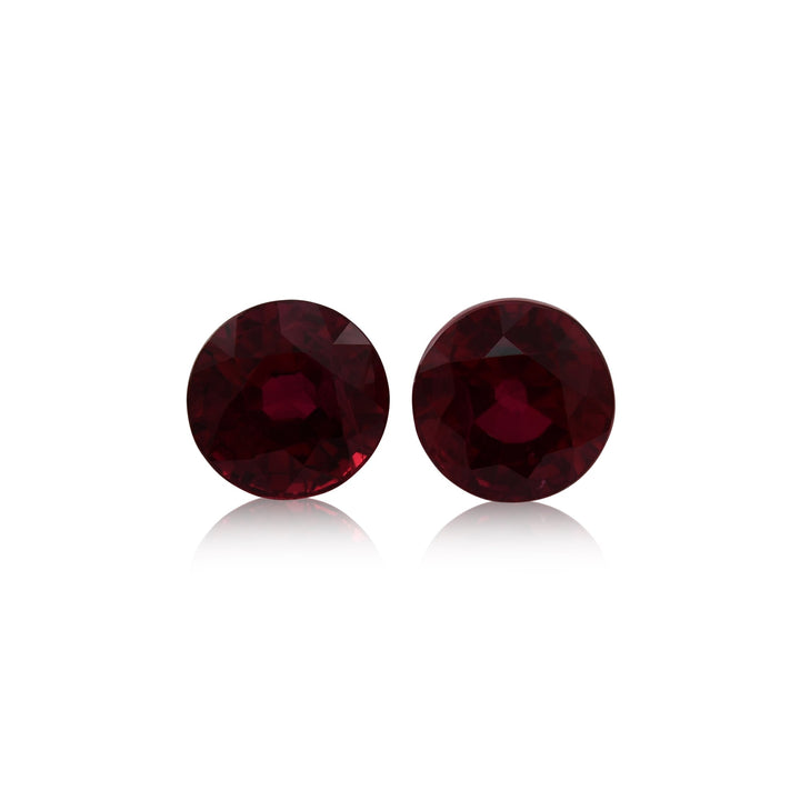 2.08 Carat Red MOZAMBICAN Round Ruby