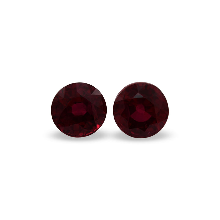 2.08 Carat Red MOZAMBICAN Round Ruby
