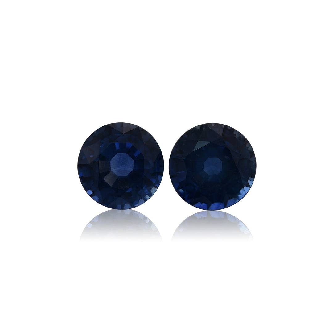 2.74 Carat Blue THAI Round Sapphire