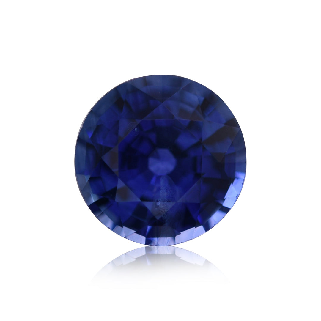0.90 Carat Blue SRI LANKAN Round Sapphire