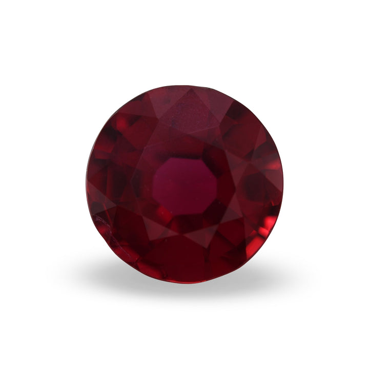 1.33 Carat Red MOZAMBIQUE Round Ruby