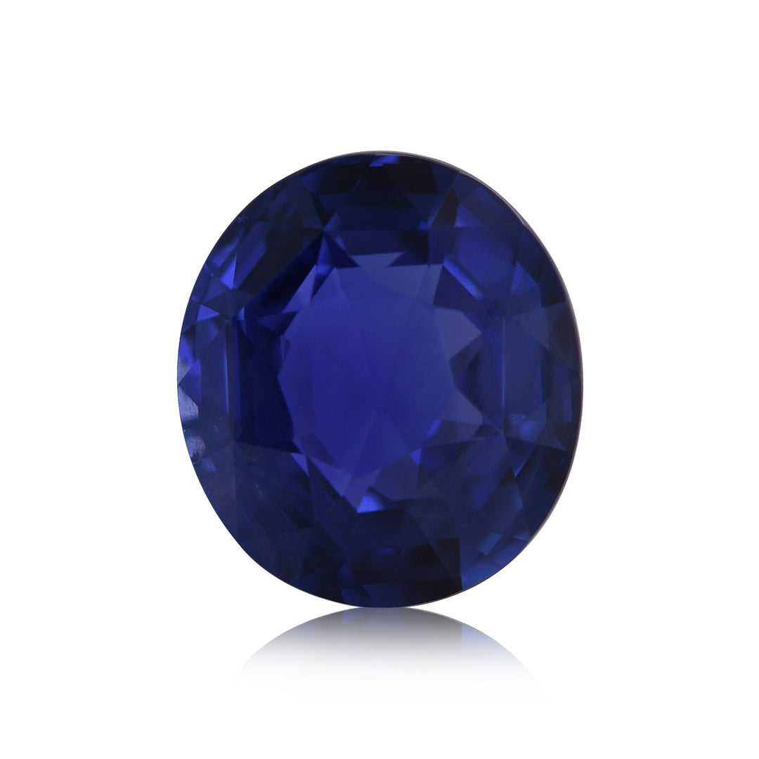 7.32 Carat Blue SRI LANKAN Oval Sapphire AGL