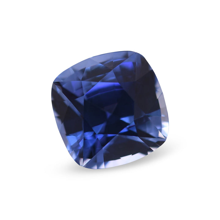 3.13 Carat Blue SRI LANKAN Cushion Sapphire CD